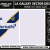 LA Galaxy 2026 Home Kit Vector Template – CDR, PDF & AI